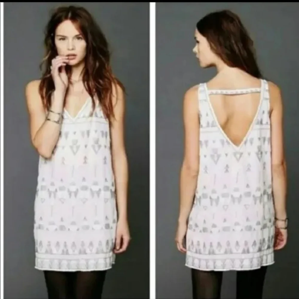 Free People Francis Bean Beaded Mini Dress Size Small